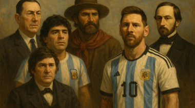 Perón y Milei, Maradona y Messi, Martín Fierro y Alberdi: distintas voces, una misma verdad.