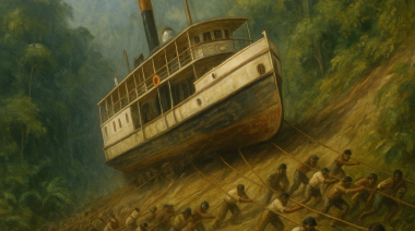 Fitzcarraldo: el hombre que arrastró un barco por la selva para que cante Caruso