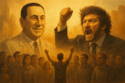 “Perón y Milei: El mismo reflejo en el espejo argentino entre la luz de la justicia y la sombra de la corrupción”